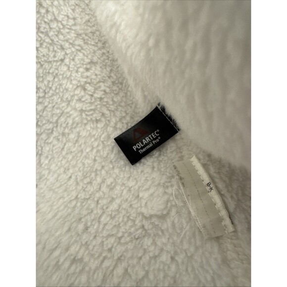 Patagonia Sweater Womens XS Ivory White Jacket Fleece Re-Tool Snap-T Pullover - Picture 6 of 8